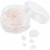 Creativ Company Kristallperlen, Rosenquarz, D 7-12 mm, Lochgröße 1 mm, Rosa, 63 Stk Creativ Company Kristallperlen, Rosenquarz, D 7-12 mm, Lochgröße 1 mm, Rosa, 63 Stk