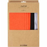 Creativ Company Bastelfilz, A4, Blatt 210x297 mm, Dicke 2 mm, Halloween Farben, 10 Stk Creativ Company Bastelfilz, A4, Blatt 210x297 mm, Dicke 2 mm, Halloween Farben, 10 Stk