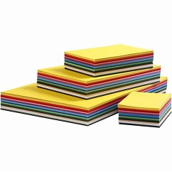Cover Creativ Company Farbkarton, A2,A3,A4,A5,A6, 180 g, sortierte Farben, 1800 Blatt sortiert