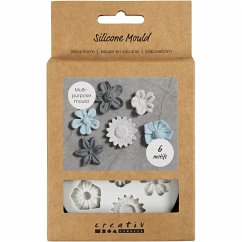 Cover Creativ Company Silikonform, Blume, H 0,5 cm, L 1,5-2,5 cm, 1 Stk