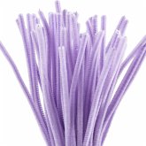 Creativ Company Chenilledraht, L 30 cm, Dicke 6 mm, Flieder, 50 Stk Creativ Company Chenilledraht, L 30 cm, Dicke 6 mm, Flieder, 50 Stk