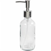 Creativ Company Seifenspender, H 19,3 cm, D 6,3 cm, 230 ml, Transparent, 1 Stk Creativ Company Seifenspender, H 19,3 cm, D 6,3 cm, 230 ml, Transparent, 1 Stk