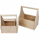 Creativ Company Flaschenträger, Größe 24x17,5x28 cm, 3 Stk/ 1 Set Creativ Company Flaschenträger, Größe 24x17,5x28 cm, 3 Stk/ 1 Set