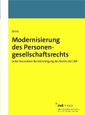 Modernisierung des Personengesellschaftsrechts (eBook, PDF) Modernisierung des Personengesellschaftsrechts (eBook, PDF)