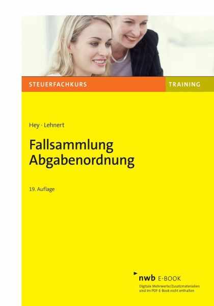 Fallsammlung Abgabenordnung (eBook, PDF)