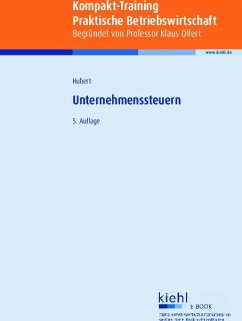 Cover Unternehmenssteuern (eBook, PDF)