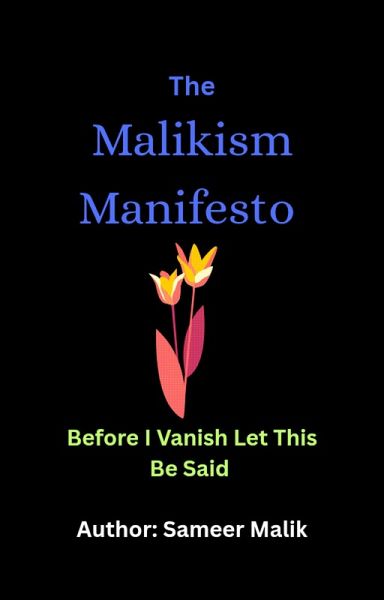 The Malikism Manifesto (eBook, ePUB)