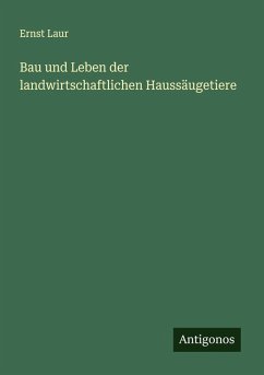 Cover Bau und Leben der landwirtschaftlichen Haussäugetiere