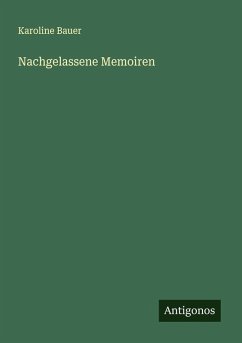 Cover Nachgelassene Memoiren