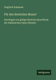 Für den deutschen Mozart