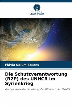Cover Die Schutzverantwortung (R2P) des UNHCR im Syrienkrieg