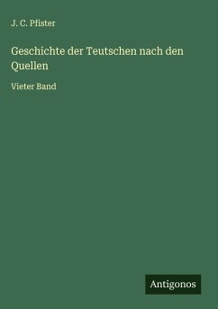 Cover Geschichte der Teutschen nach den Quellen