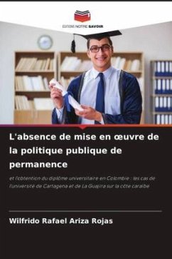 Cover L'absence de mise en ¿uvre de la politique publique de permanence