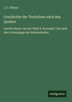 Cover Geschichte der Teutschen nach den Quellen