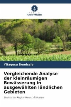Cover Vergleichende Analyse der kleinräumigen Bewässerung in ausgewählten ländlichen Gebieten