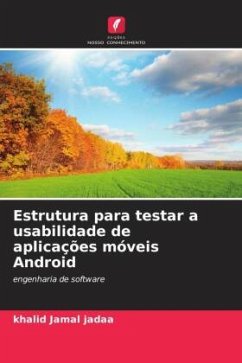 Cover Estrutura para testar a usabilidade de aplicações móveis Android