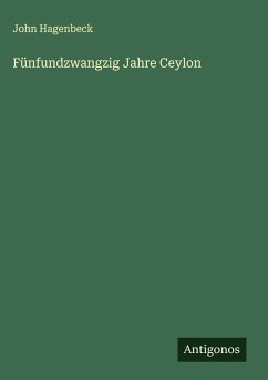 Cover Fünfundzwangzig Jahre Ceylon