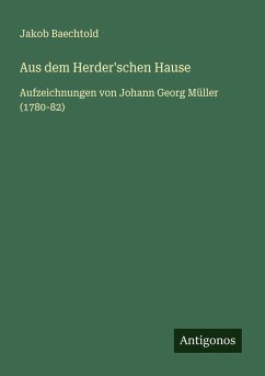 Cover Aus dem Herder'schen Hause