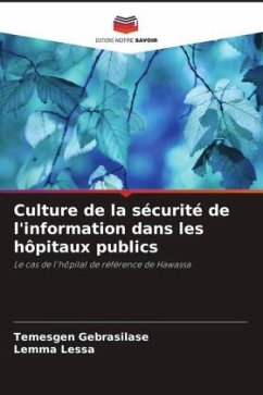 Cover Culture de la sécurité de l'information dans les hôpitaux publics