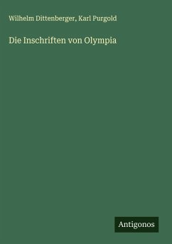 Cover Die Inschriften von Olympia