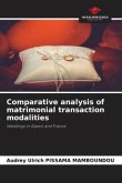 Comparative analysis of matrimonial transaction modalities Comparative analysis of matrimonial transaction modalities