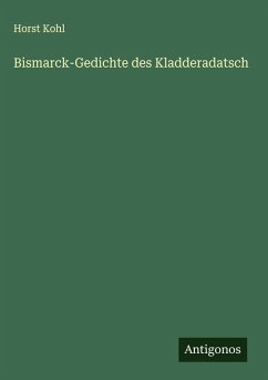 Cover Bismarck-Gedichte des Kladderadatsch
