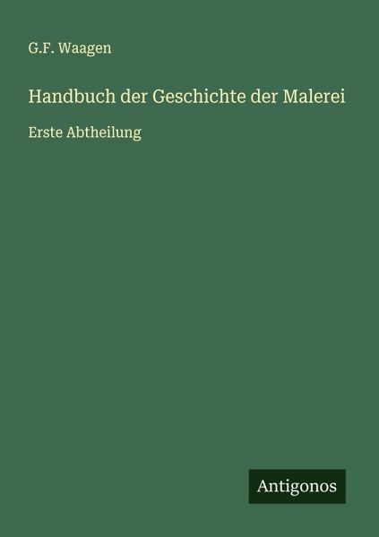 Handbuch der Geschichte der Malerei