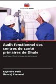 Audit fonctionnel des centres de santé primaires de Dhule