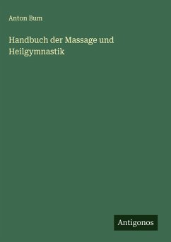 Cover Handbuch der Massage und Heilgymnastik