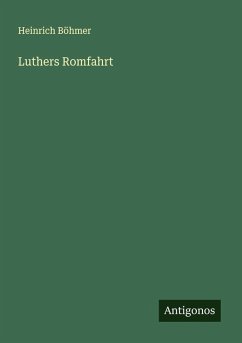 Cover Luthers Romfahrt