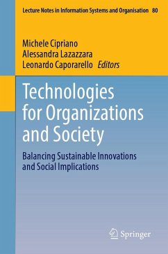 Cover Technologies for Organizations and Society