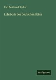 Lehrbuch des deutschen Stiles