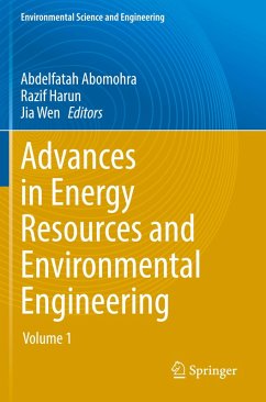 Cover Advances in Energy Resources and Environmental Engineering