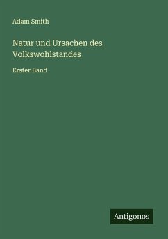 Cover Natur und Ursachen des Volkswohlstandes