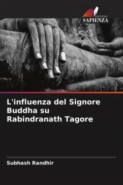 Cover L'influenza del Signore Buddha su Rabindranath Tagore