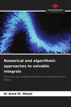 Cover Numerical and algorithmic approaches to solvable integrals