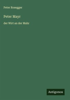 Cover Peter Mayr