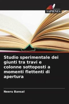 Cover Studio sperimentale dei giunti tra travi e colonne sottoposti a momenti flettenti di apertura