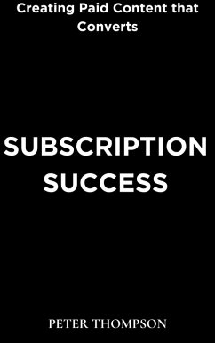 Subscription Success (eBook, ePUB) - Thompson, Peter