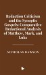 Redaction Criticism and the Synoptic... - Bild 1