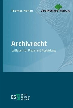 Cover Archivrecht (eBook, PDF)