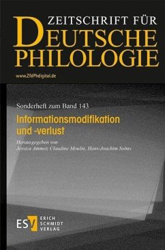 Cover Informationsmodifikation und -verlust (eBook, PDF)