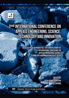 Cover 2nd International Conference on Applied Engineering, Science, Technology and Innovation (eBook, PDF)