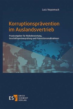 Cover Korruptionsprävention im Auslandsvertrieb (eBook, PDF)