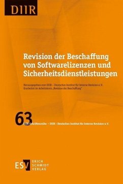Cover Revision der Beschaffung von Softwarelizenzen und Sicherheitsdienstleistungen (eBook, PDF)