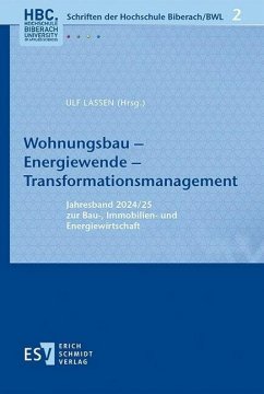 Cover Wohnungsbau - Energiewende - Transformationsmanagement (eBook, PDF)