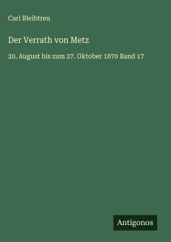 Cover Der Verrath von Metz