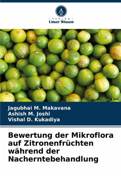 Cover Bewertung der Mikroflora auf Zitronenfrüchten während der Nacherntebehandlung