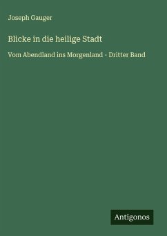 Cover Blicke in die heilige Stadt