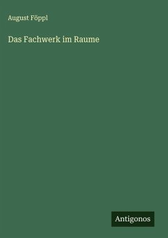 Cover Das Fachwerk im Raume